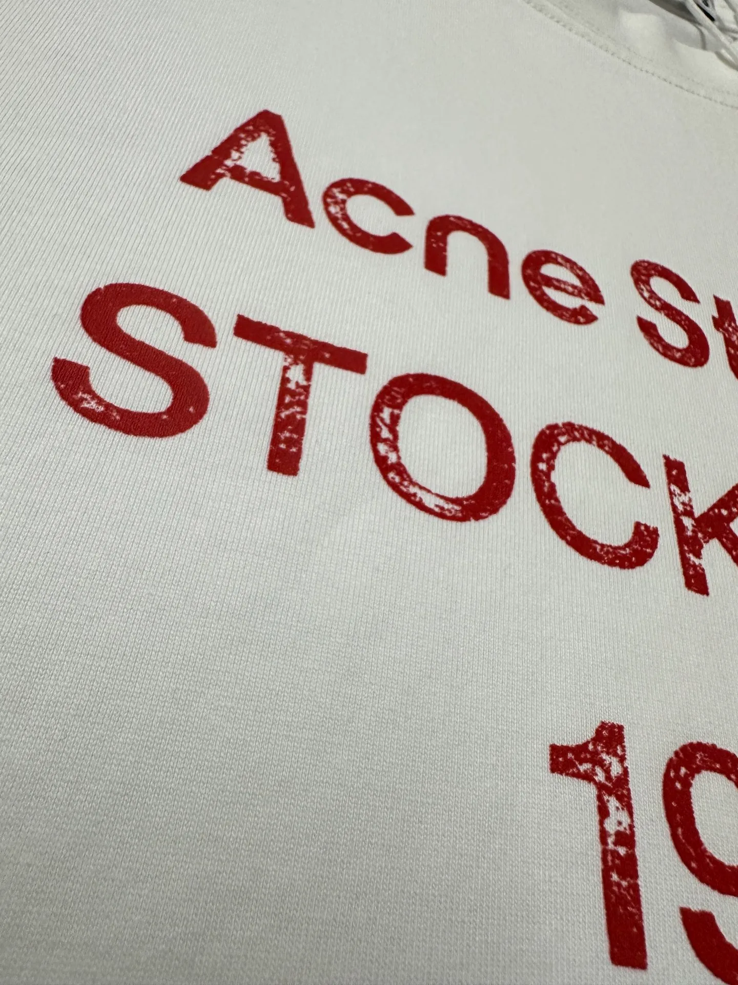 ￼ 110 Acne studios 26ss Classic logo : g Same Style Color: Black White Size: XS S M L